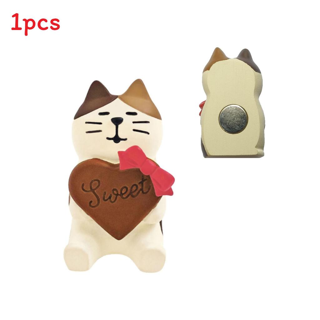 Cat Magnet Fridge Sticker With Strong Magnetic Diy Decor For Kitchen Organization