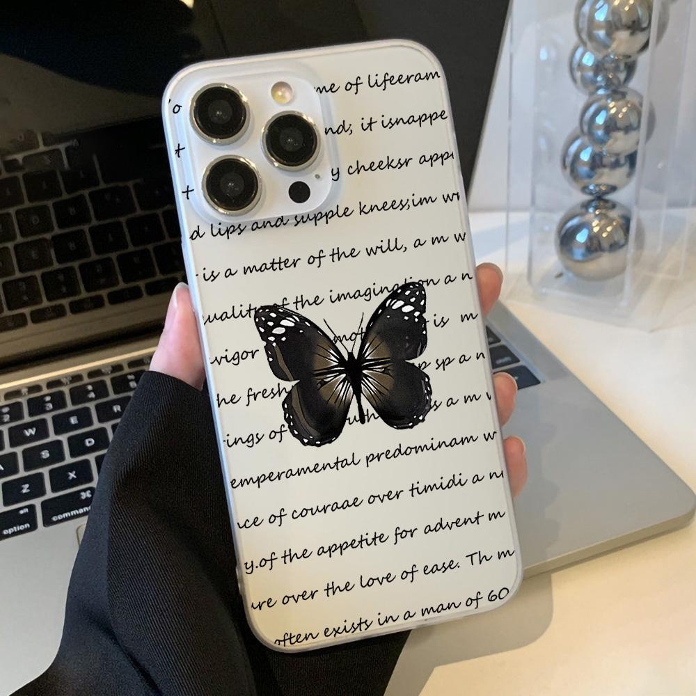 Handyhüllen für iPhone 11 13 15 Pro Max 12 14 Pro Max Hülle iPhone 16 15 Plus 13 Pro 12 Frosted Texture Painted Cartoon Flowers