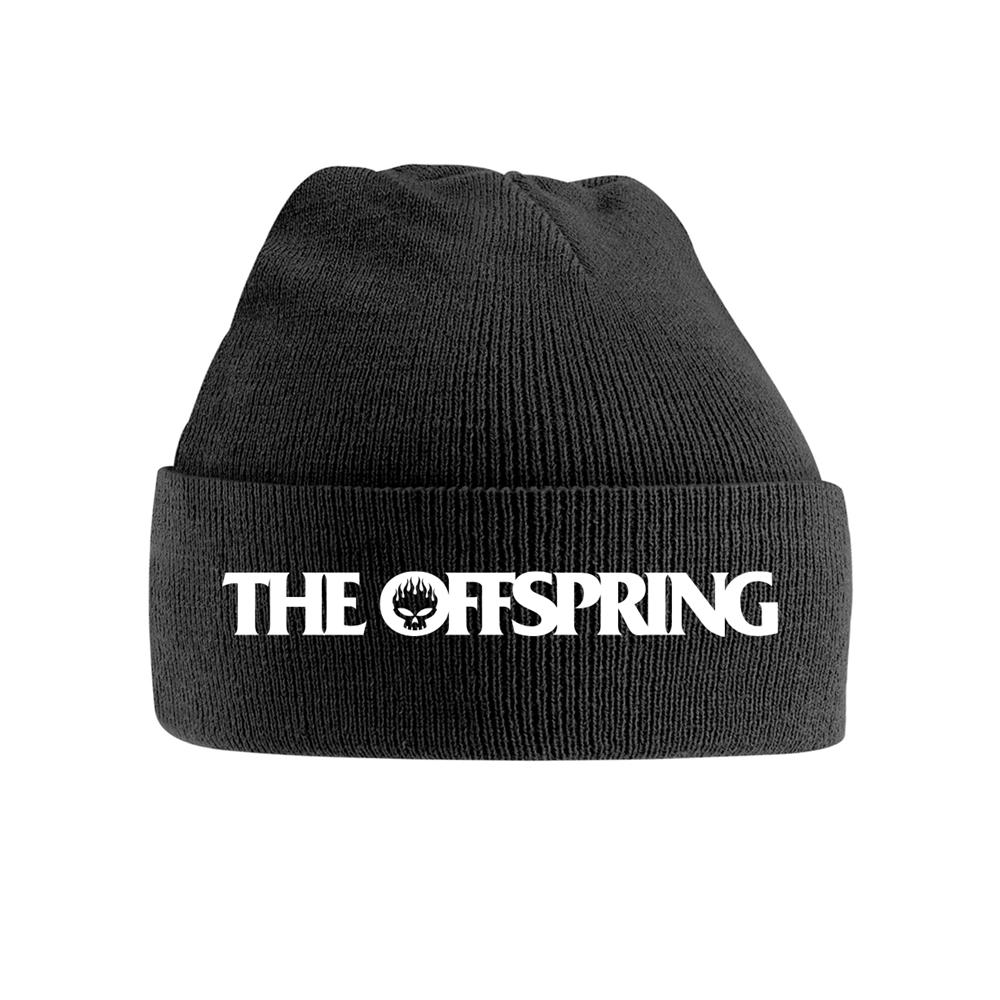The Offspring Flaming Skull Beanie