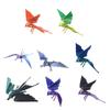 3D Printed Swallow Realistic Swallow Figurines Statues Table Ornament Cute Articulated Fidgety Toy for Swallow Lovers