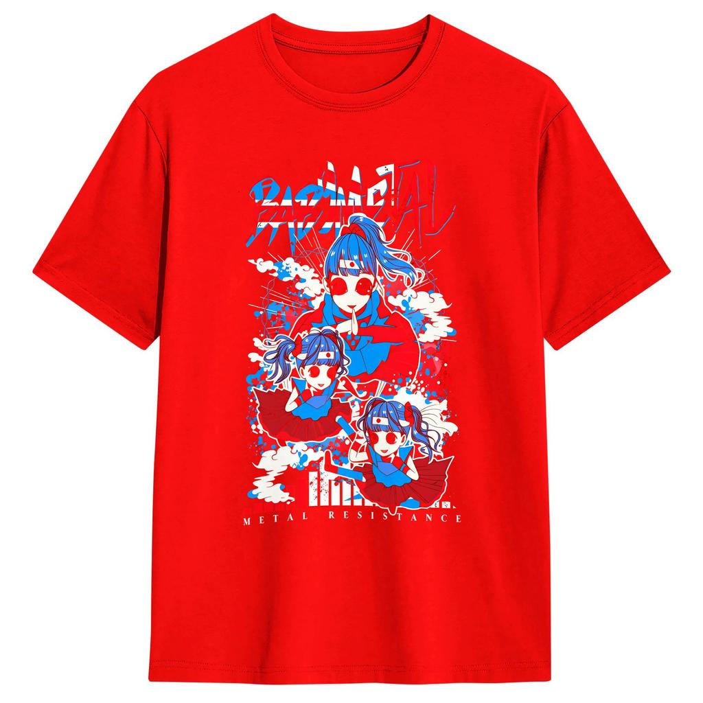 Babymetal World Tour 2026 T Shirt Beach  Cotton T Shirts For Male Hipster Design Tee Shirt ShortSleeved Streetwear Clothing