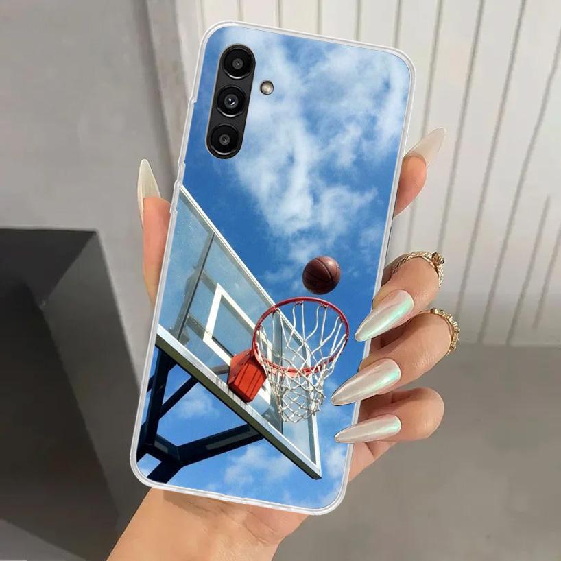 Basketball Basket Play Phone Case for Samsung Galaxy A16 A26 A36 A56 A15 A25 A35 A55 A14 A24 A34 A54 A13 A23 A33 A53 A05S A04S A