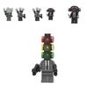 Lg1011 Toilet Man Vs Surveillance Man Series Mic Man Signal Light Man Assembly Building Block Toy Bag