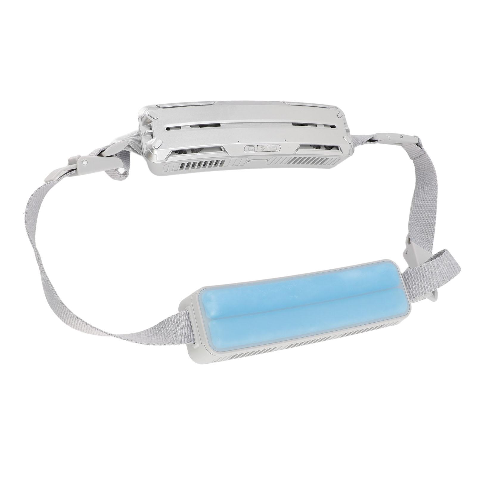 Wearable Waist Fan Double Side Cooling with   Belt 6500RPM Hands   Re able for Travel Camping Fishing