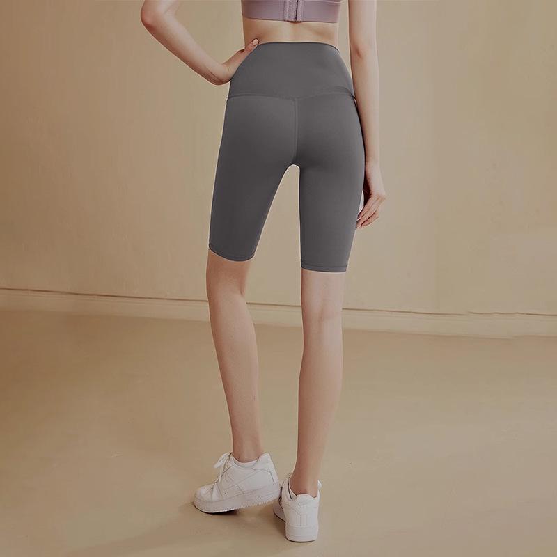 Women's No-Embarrassment High-Waist Yoga Shorts - Hip-Lifting, Tight-Fit for Fitness, Running, Cycling, & Summer Sports