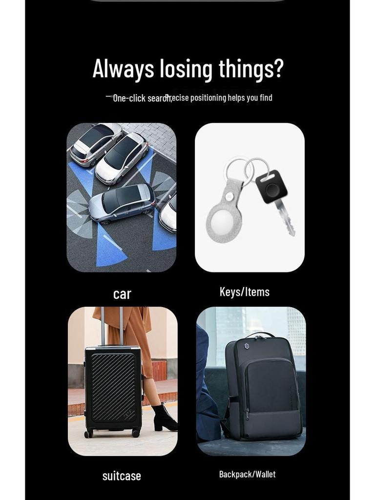 MFI Certified Lightweight Locator for Apple Airtag, Ntag Alternative, Perfect for Kids and Pets