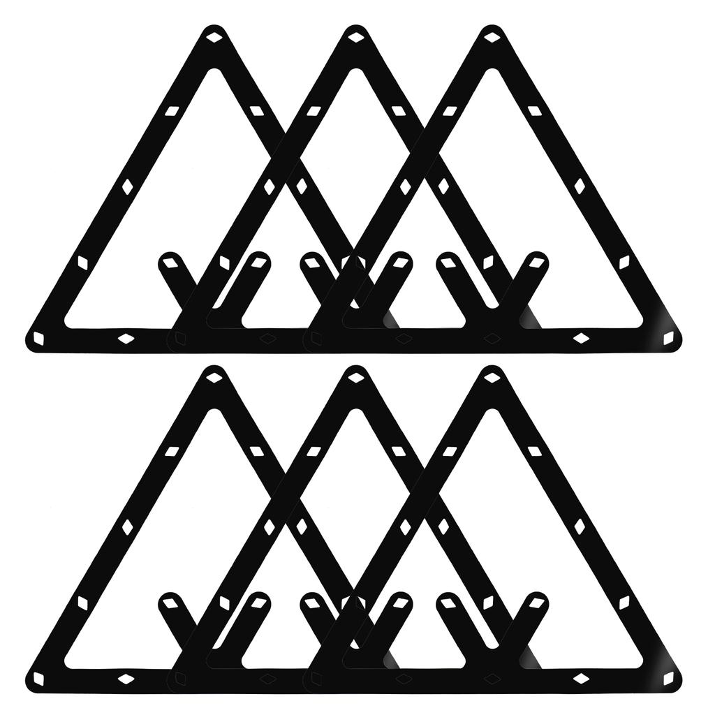 6pcs Magic Ball Rack Holder Billiard Ball Rack