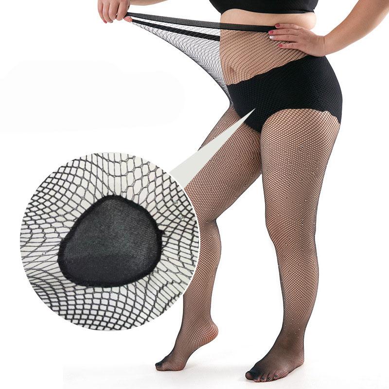 

Big Plus Size Fishnet Diamond Pantyhose Women S Sexy Breathable Rhinestone Stockings Mesh Nylon Stockings Tights One Size