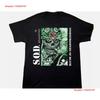 S O D Stormtroopers Of Death Band Smoking T Shirt Black 5xl Vintage Streetwear Graphic Breathable Soft Stylish Fashion