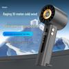 Portable High-Speed Mini USB Handheld Fan with Digital Display - Strong Wind and Long Battery Life