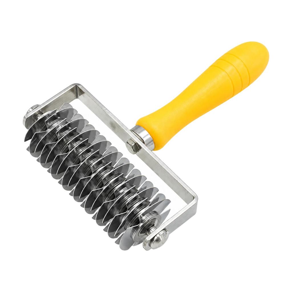Rotating Pastry Tool with Rubber Handle Versatile Handheld Roller
