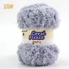 DIY Scarf Knitting Kit: Ice Yarn, Thick Coral Fleece, Gift for Her