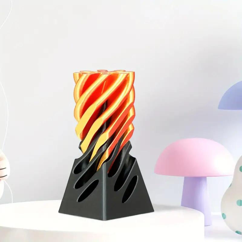 3D Printed Spiral Decompression Toy, Quick Acting Fingertip Decompressor Series