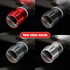 for Mitsubishi Badge Car Wheel Valve Valve Stem Caps Outlander ASX Eclipse Lancer Galant L200 Colt Pajero Accessories