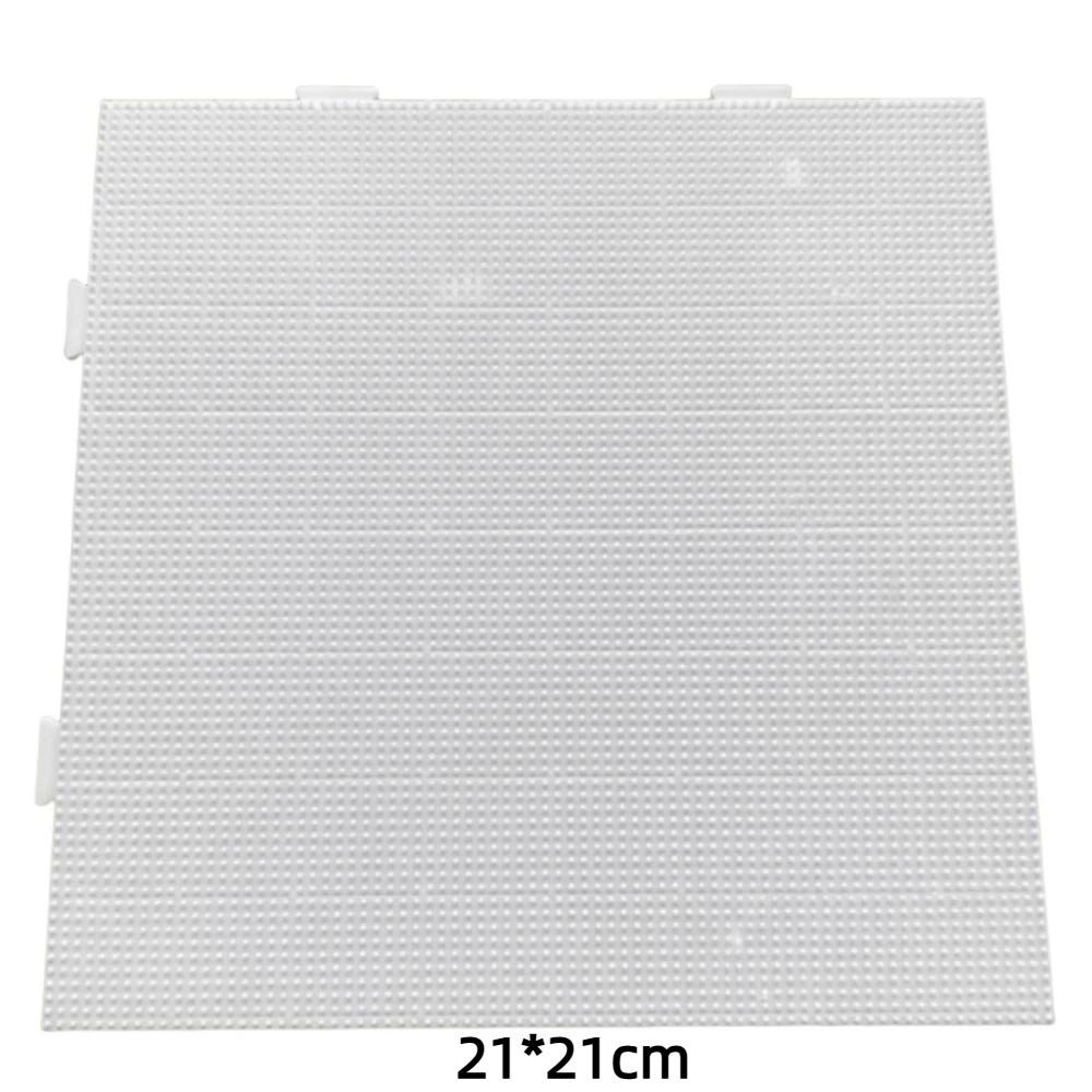

104x104 Pins Perler Beads Boards 2.6mm Beads Hama Beads Boards Handmade Crafts 78Pin white