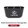 Car Door Clutter Organizer Trash Can Tools Storage Box Waste Case For Lexus CT ES GS NX IS250 CT200h IS300h ES300h RX400h NX300h YV6