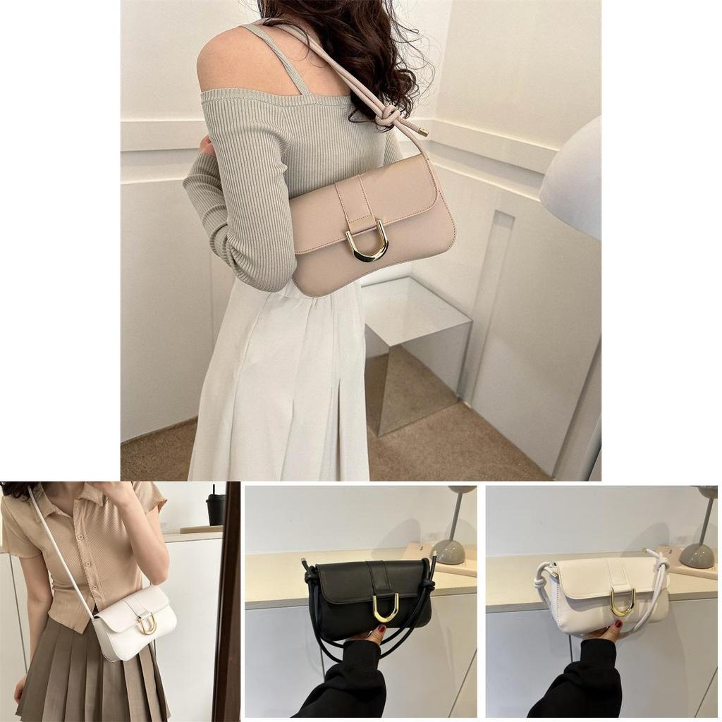 2023 New Retro Minimalist Crossbody Bag Street Fashion Trendy Shoulder Bag Women Small Single Shoulder Bag