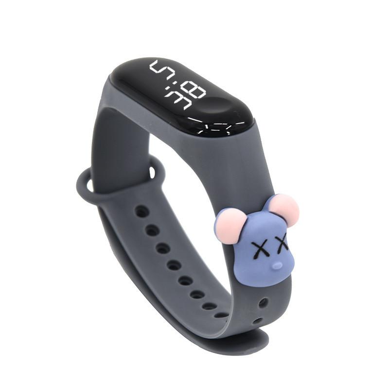 Mickey Mouse Digital Kids Watch With Waterproof Tpu Band For Children And Touch Control