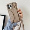 Handgelenkschlaufe Crossbody-Lanyard Handyhülle Für iPhone 17 18 Pro Max Air 13 12 Mini 16 15 14 Plus Kartenhalter Geldbörse Lederhülle