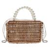 Bag Women's New Beach Woven Bag Fashion Chain Shoulder Messenger Bag