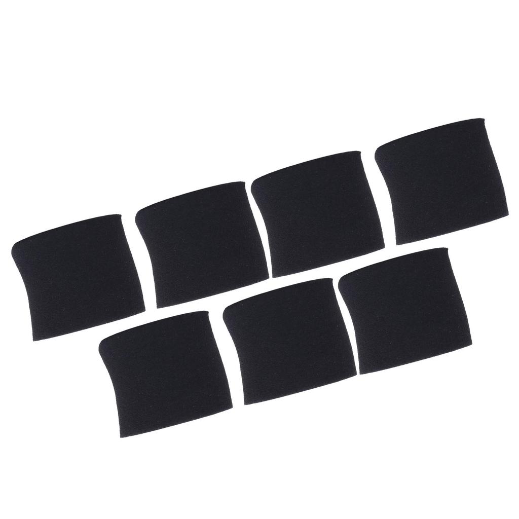 7 Pcs Speaker Port Tube Sponge Plug 72mm Diameter 60mm Height Speaker Guide Tube Bass Duct Sponge Bu