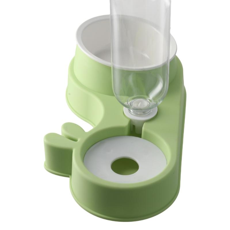 Pet Food Feeders and Waterer Detachable Cats Water Fountain Bowl Food Container Automatic Bowl Supply