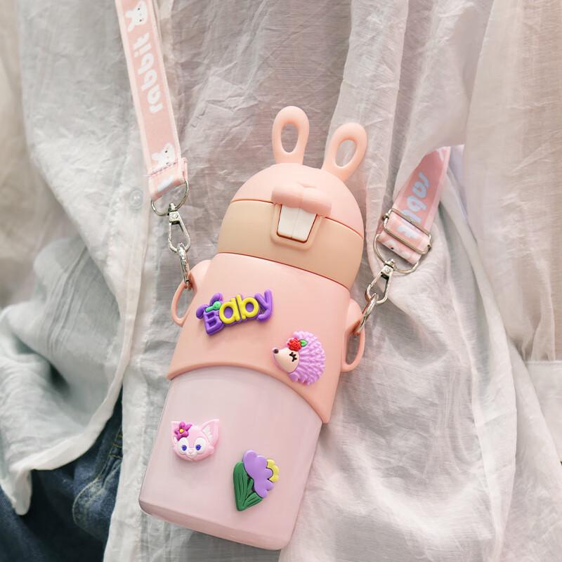 Kids 316 Stainless Steel Insulated Straw Water Bottle