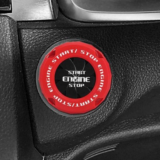 Car Start Stop Button Cover Engine Ignition Switch Protector Trucks Universal