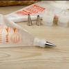 100PCS Disposable Pastry Bags Food Preparation Icing Cake Cream Decoration Cup Cake Piping Tool Home Daily Baking Accessories