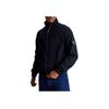 Calvin Klein Relaxed Cotton Zip Up Jacket With Logo Men Jacket Black J30J325316-BEH