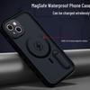 Red Pepper Waterproof Magnetic Phone Case for iPhone 13 - Outdoor Diving & Cycling