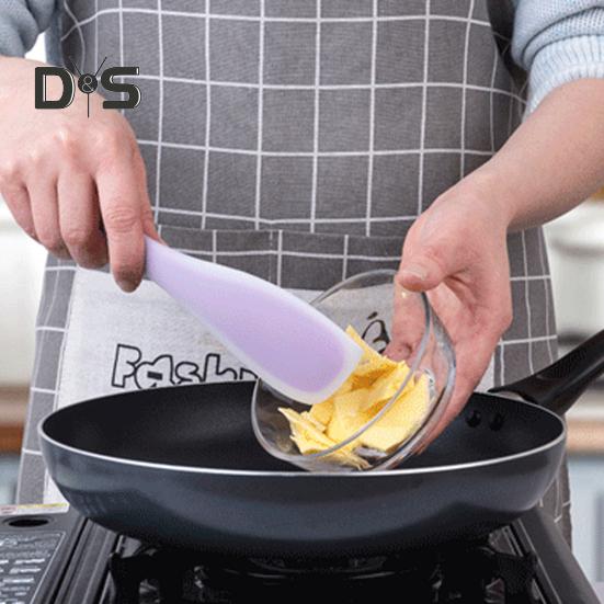 Gebäckschaber, hitzebeständig, rutschfest, tragbar, breite Anwendung, Butterspatel, Küchenwerkzeug