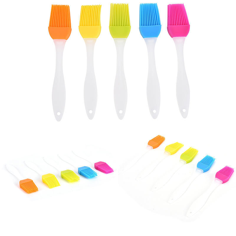 1 Pcs Oil Bbq Brush Silicone Baking Bread Cake Basting Utensil Pastry Tool