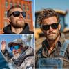 Polarized Z87 Sunglasses Oversized Wide Fit  Ultralight Uv400 For Men Women Big Head Fashion Sport Fishing Sun Glasses Z8244