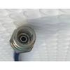 Automotive motorcycle metal braided PTFE lined PU covered fuel line with convex Hexagonal Joint and banjo fittings