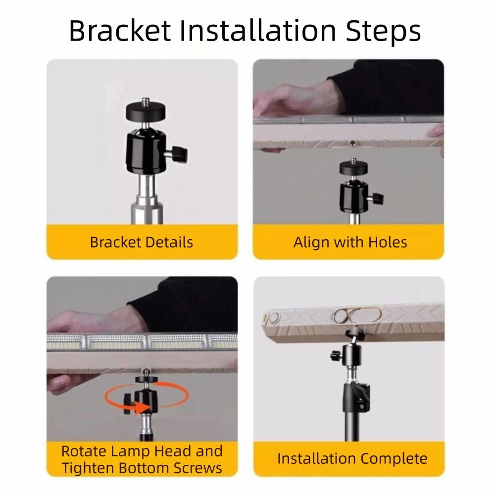 Dimmable LED Work Light High Power 22/32/42CM USB Rechargeable Work Light Portable Design Work Lamp Outdoor Lighting