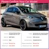 For Renault Zoe Z.E 2012~ Chrome Exterior Door Handle Cover Car Accessories Stickers Trim 2013 2014 2015 2016 2017 2018