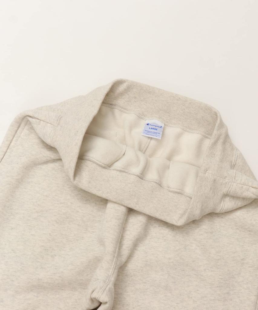 Long Pants One Point Logo Cotton USA Terry Fleece Oatmeal [Champion] C3-W206/C3-W206Z/C3-Q205 Men's