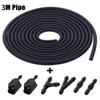 7Pcs/set Front Windscreen Wiper Arm Washer Nozzle Jets 4 Way Ajustable Check Valve Tube Pipe Hose Car Wiper Spray Hose