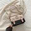 Women's Contrasting Color Small Bag Spring and Summer New Shoulder Messenger Bag Commuting To Work Simple Messenger Bag