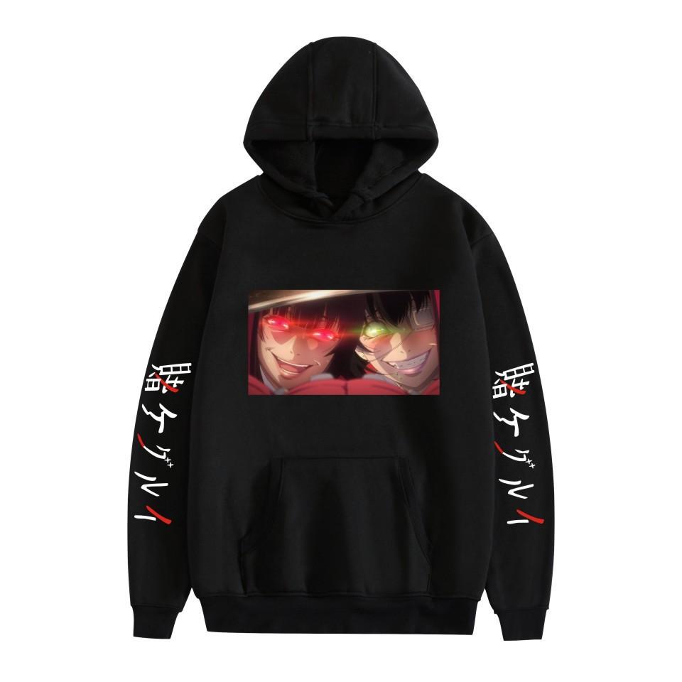 New Day Manga Cartoon Print Hooded Sweater