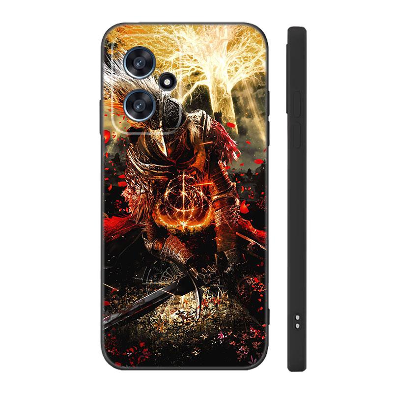 Game Dark Souls Black Silicone Phone Case For Xiaomi POCO X3 X4 NFC F3 F4 GT F5 M3 M4 M6 X5 X6 Pro 5G C55 C65 M5