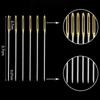 100Pcs Durable Multi-size Sewing Needle 22/24/26# Tail Embroidery Fabric Cross Stitch Needle DIY Sewing Needle Craft Tool