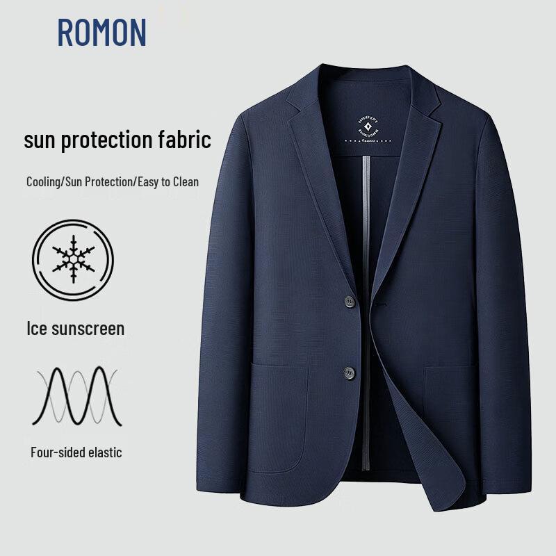 Romon Men s UV Protection Business Casual Jacket 2XL