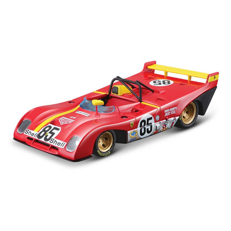 Bburago 1:43 24 HEURES DU MANS 2024 Ferrari 499P No.83 racing model simulation car model alloy car toy male collection gift
