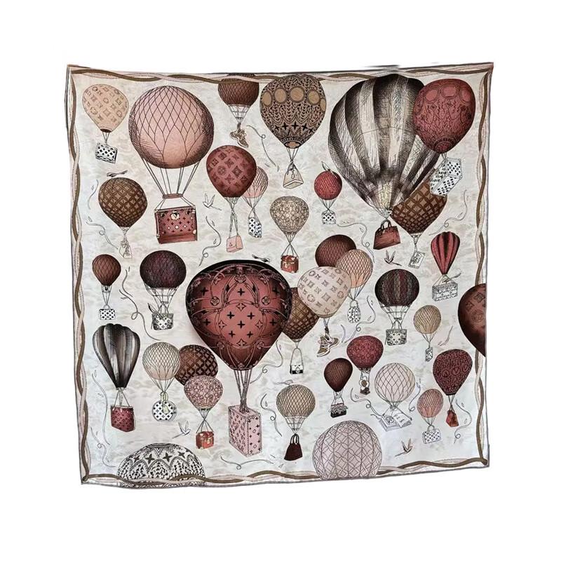 NINA SOLOR Jacquard Mulberry Silk Scarf