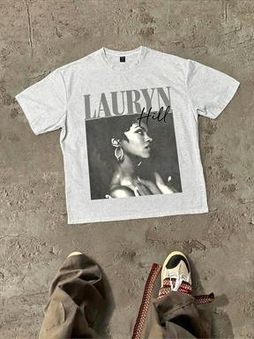 2026 Vintage Retro Black White Portrait Graphic T Shirt Unisex Men Women Old School Music Inspired Short Sleeve Street