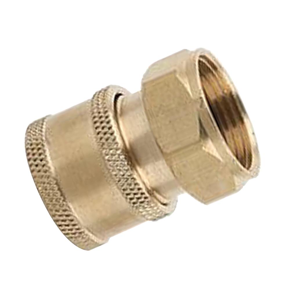 2 Pieces Pressure Washer Quick Connector Easy Connect Fitting Equipment A+D