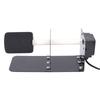 Single Shaft Cup Turner with Stand and 2 Sponges Metal Structure Cup Rotating Machine Kit for DIY Epoxy Crafts EU Plug