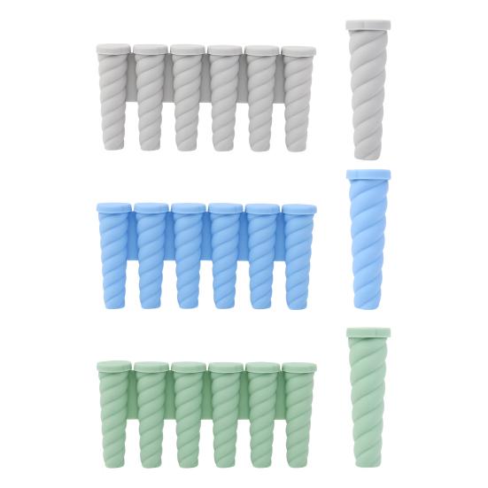 Ice Cube Mold with Cylinder Design Unique Cylinder Ice Mold with Deeper Sealing Cover Easy Demolding Small Popsicle Mold